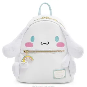 11" Sanrio - Cinnamoroll Cosplay Faux Leather Mini Backpack Bag Loungefly