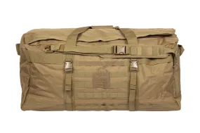 120 L tactical equipment bag. Tan