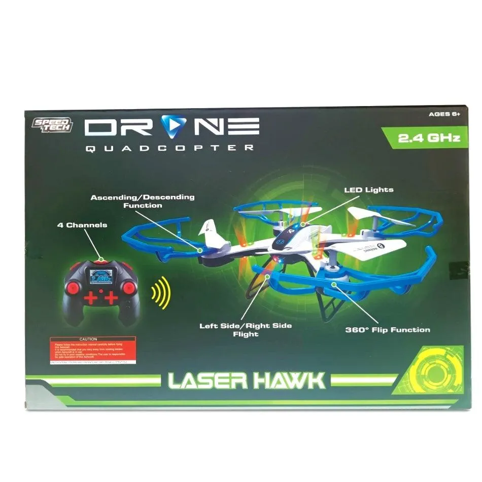 2.4 GHz Drone QuadCopter LaserHawk