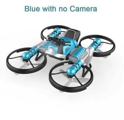 2in1 Folding Motorbike Aerial Land-Air RC Drone