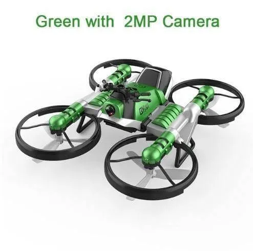 2in1 Folding Motorbike Aerial Land-Air RC Drone