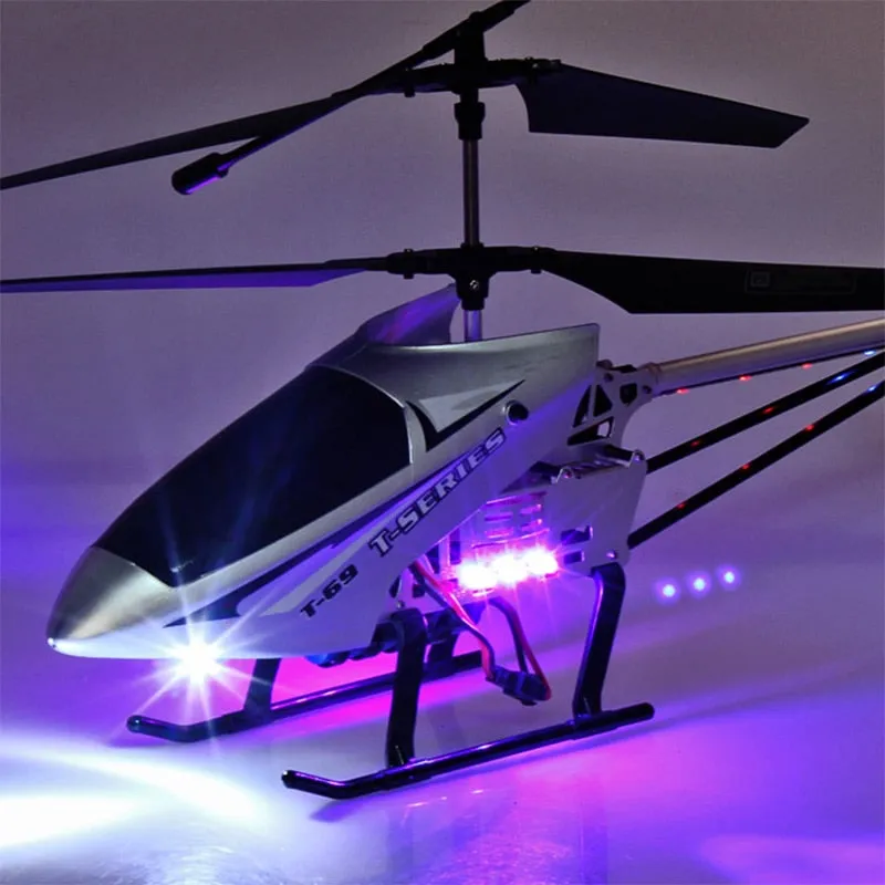 3.5CH 80cm Extra Large Remote Control Drone Durable RC Helicopter Charging Toy Drone Model