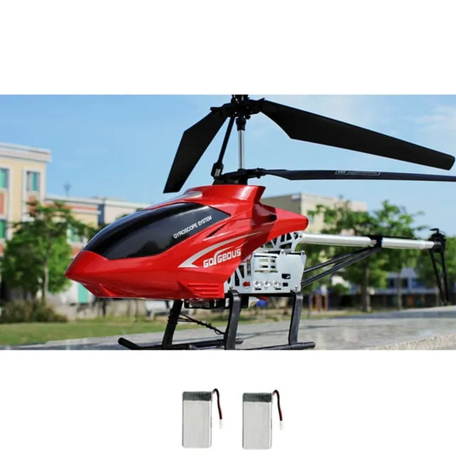 3.5CH 80cm Extra Large Remote Control Drone Durable RC Helicopter Charging Toy Drone Model