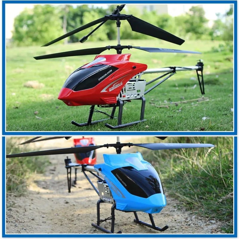 3.5CH 80cm Extra Large Remote Control Drone Durable RC Helicopter Charging Toy Drone Model