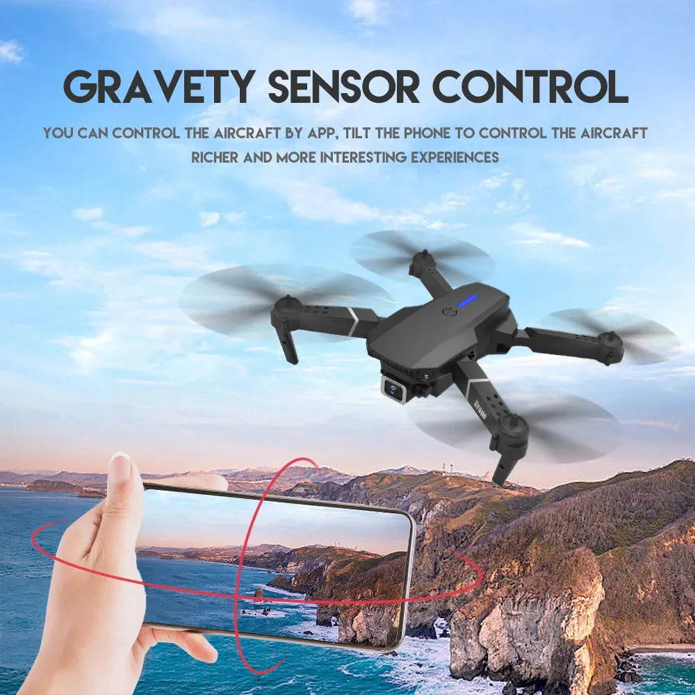 4K Foldable Drone with 1080P Camera & WIFI FPV for All Ages