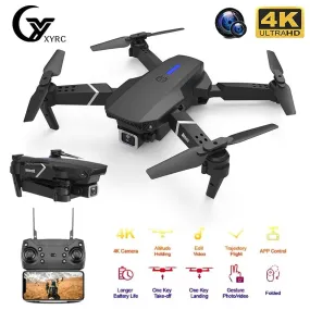 4K Foldable Drone with 1080P Camera & WIFI FPV for All Ages