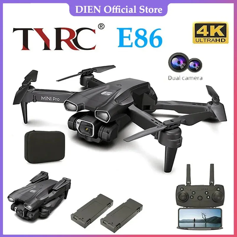 4K HD Aerial Quadcopter Drone with WIFI FPV - XK E86 Pro Edition