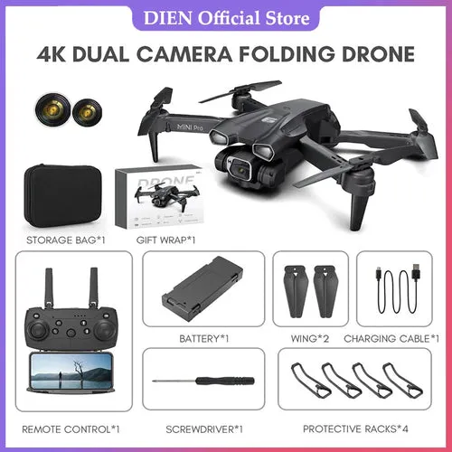 4K HD Aerial Quadcopter Drone with WIFI FPV - XK E86 Pro Edition