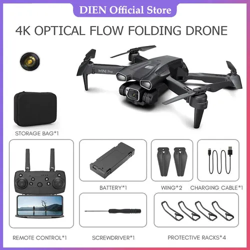 4K HD Aerial Quadcopter Drone with WIFI FPV - XK E86 Pro Edition