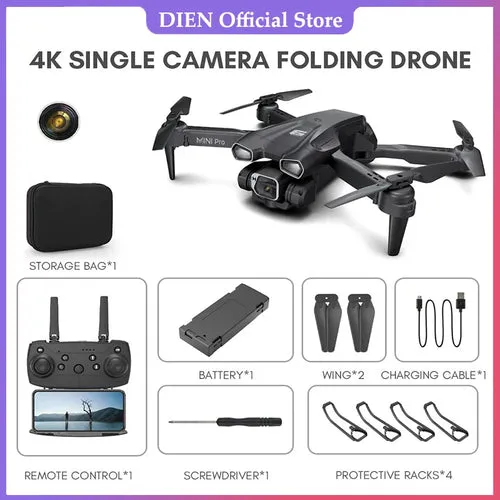 4K HD Aerial Quadcopter Drone with WIFI FPV - XK E86 Pro Edition