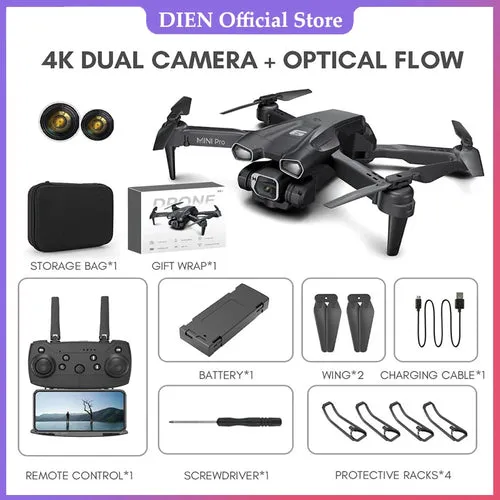 4K HD Aerial Quadcopter Drone with WIFI FPV - XK E86 Pro Edition