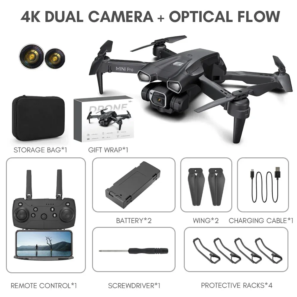 4K HD Aerial Quadcopter Drone with WIFI FPV - XK E86 Pro Edition