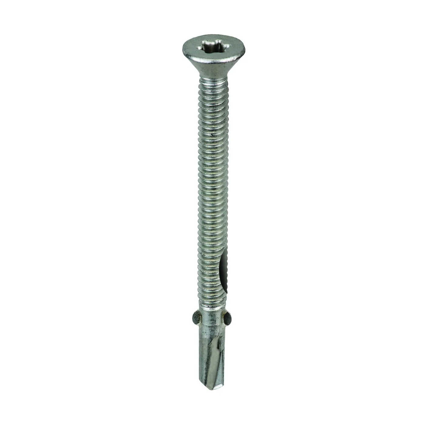 Acorn International S-WM14314G250 Screw, #14 Thread, Star Drive, Self-Tapping, Winged Point, Galvanized Steel, 250 BAG