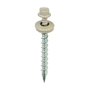 Acorn International SW-MW2TP250 Screw, #9 Thread, High-Low, Twin Lead Thread, Hex Drive, Self-Tapping, Type 17 Point