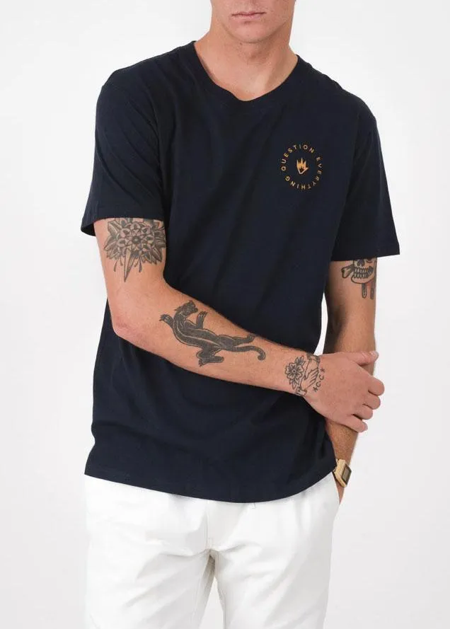 Afends Mens Question - Standard Fit Tee