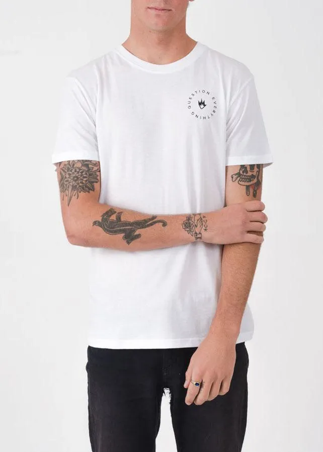 Afends Mens Question - Standard Fit Tee