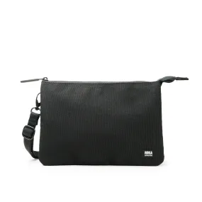 All Black Carnaby Crossbody XL Recycled Canvas