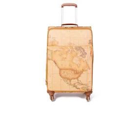 Alviero Martini Prima Classe Beige Cotton Luggage And Travel