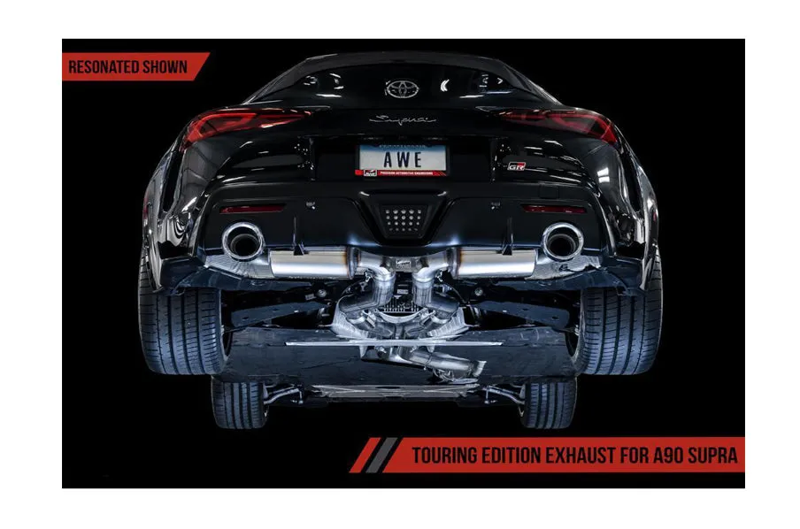 AWE Tuning 2020  Toyota GR Supra A90 Touring Edition Cat-Back Exhaust System (awe3020-32058)