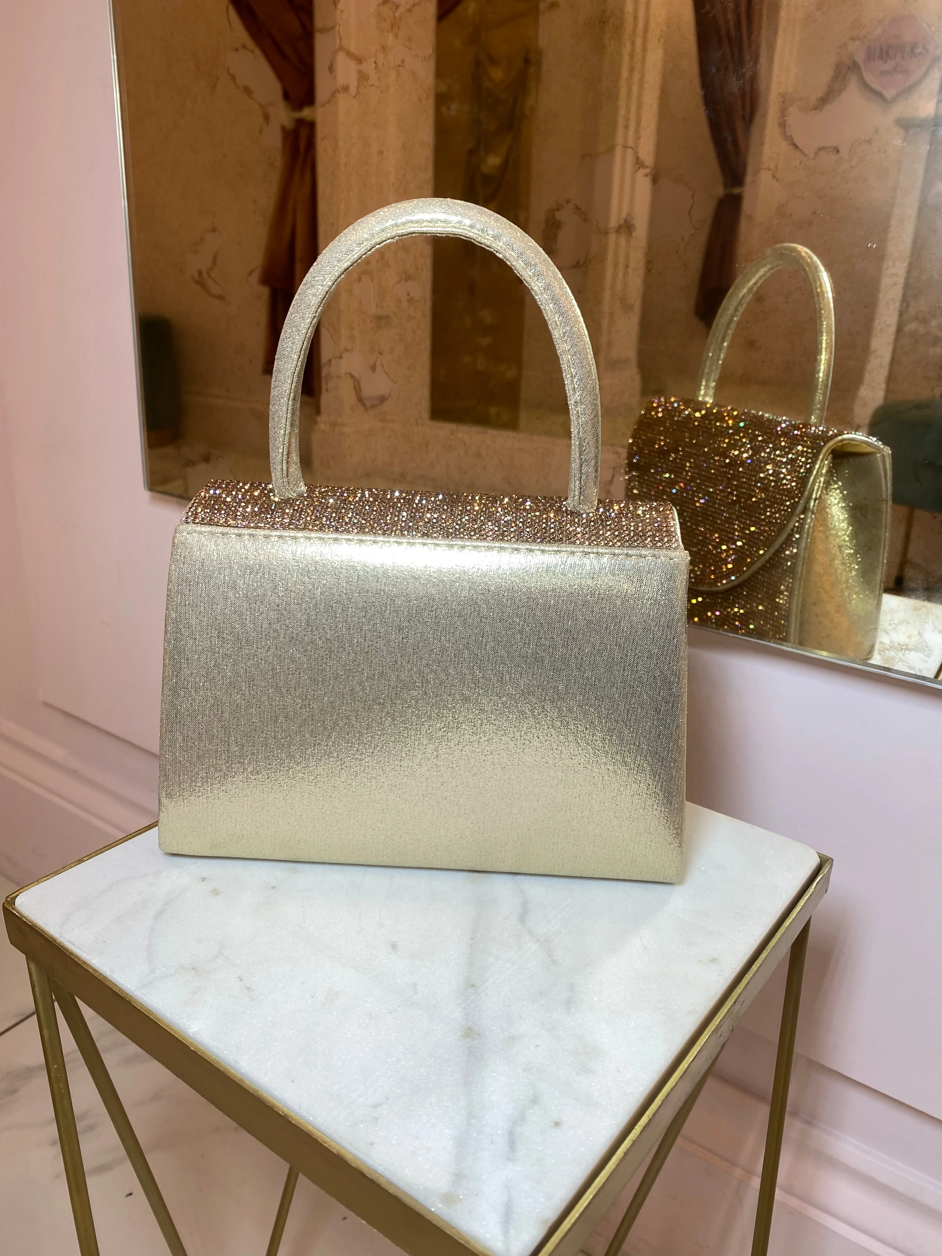 Ayla diamanté bag