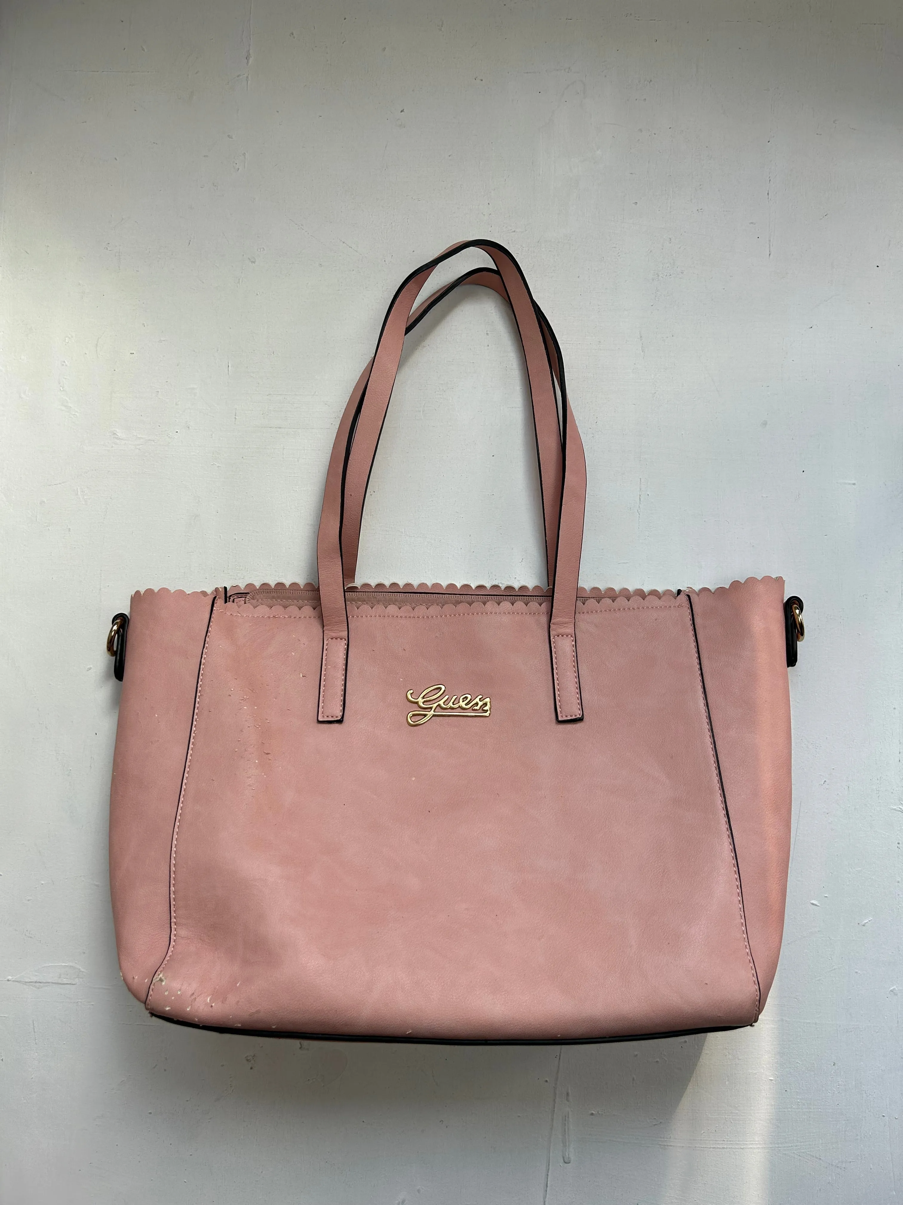 Baby pink y2k vintage buckle uni shoulder bag   pochette