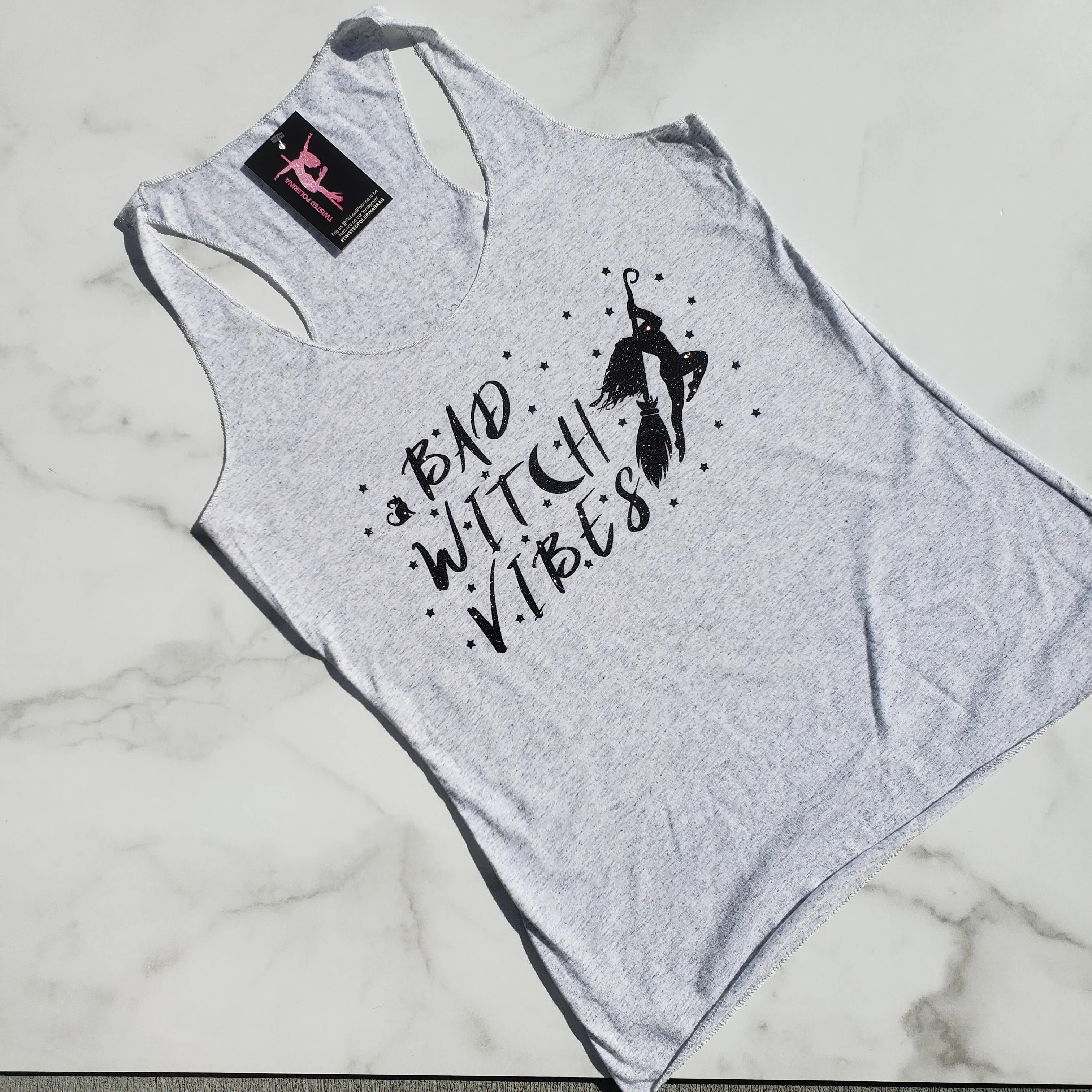 Bad Witch Vibes Racerback Tank