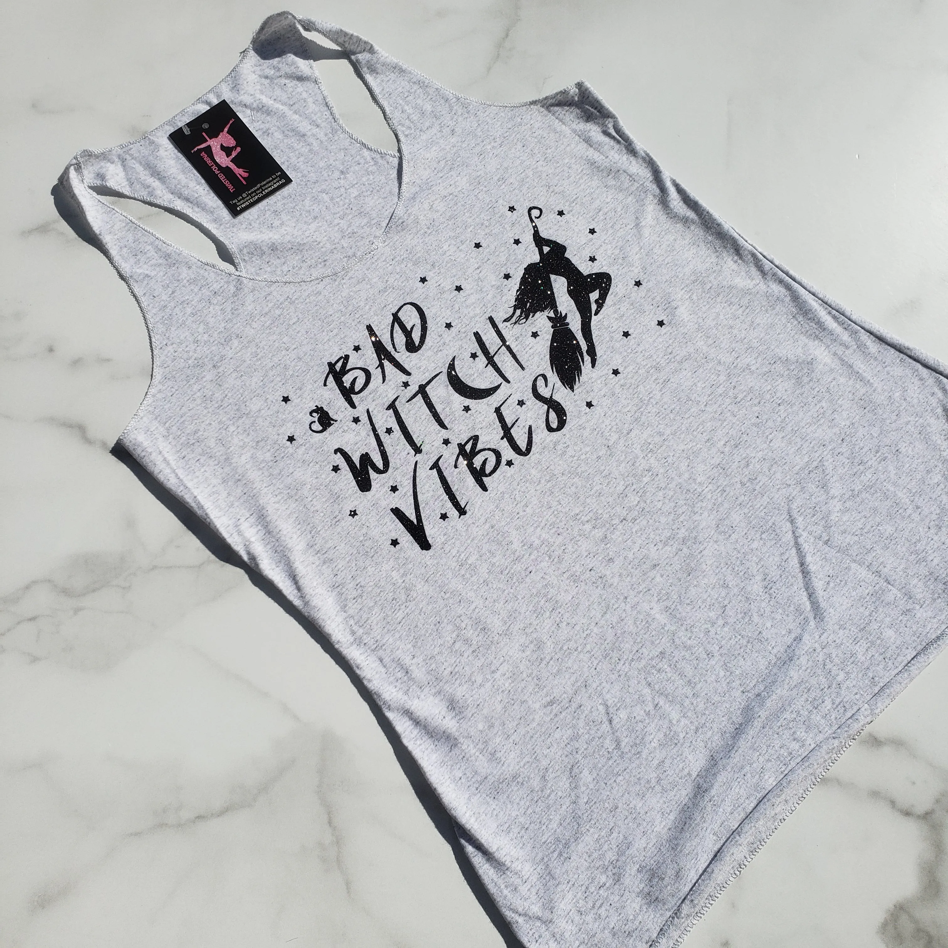 Bad Witch Vibes Racerback Tank