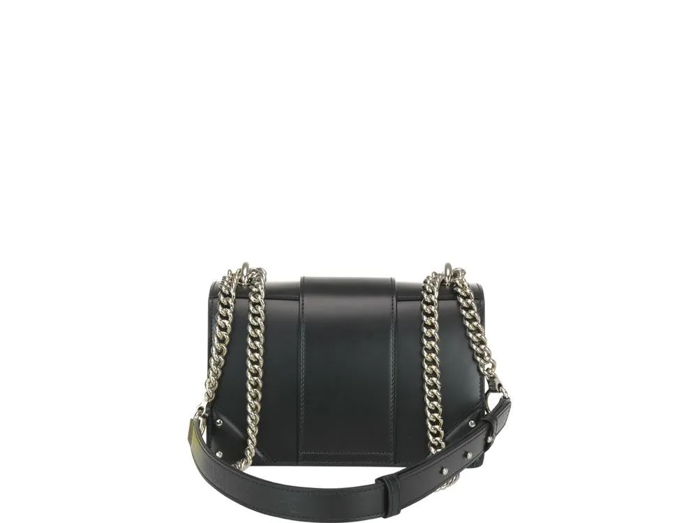 Balmain Logo Studded Shoulder Bag