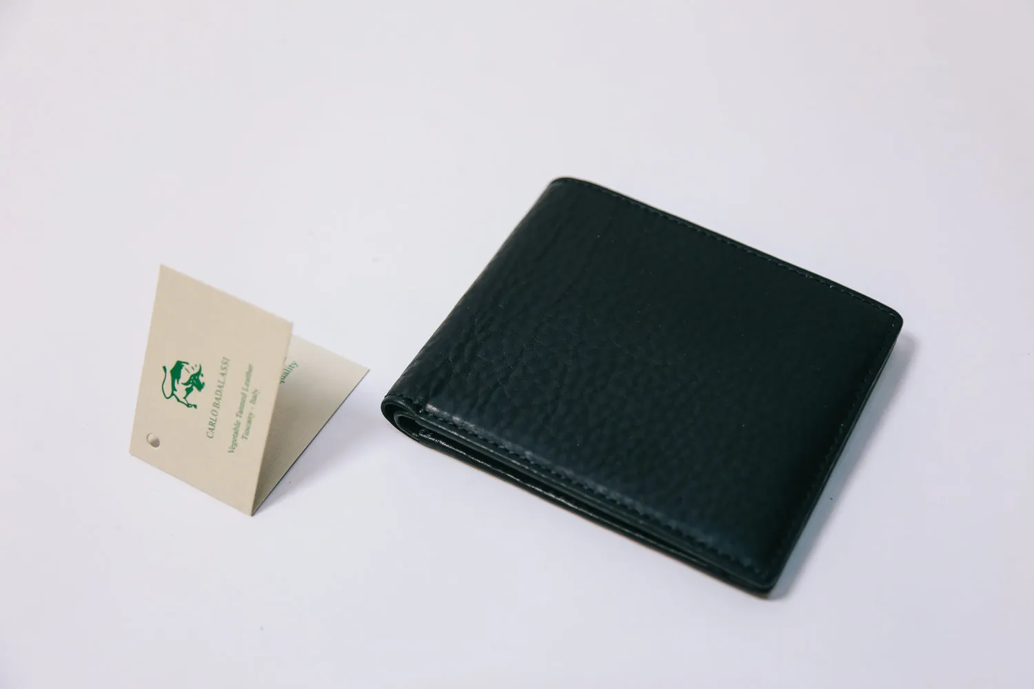 Bifold Wallet with Coin Pouch (Black)