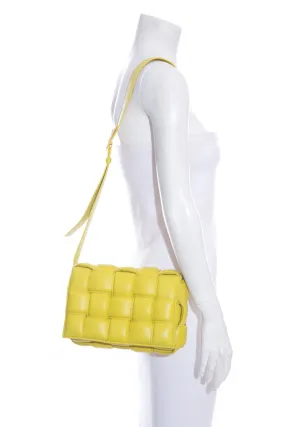 Bottega Veneta Citrine Cassette Handbag