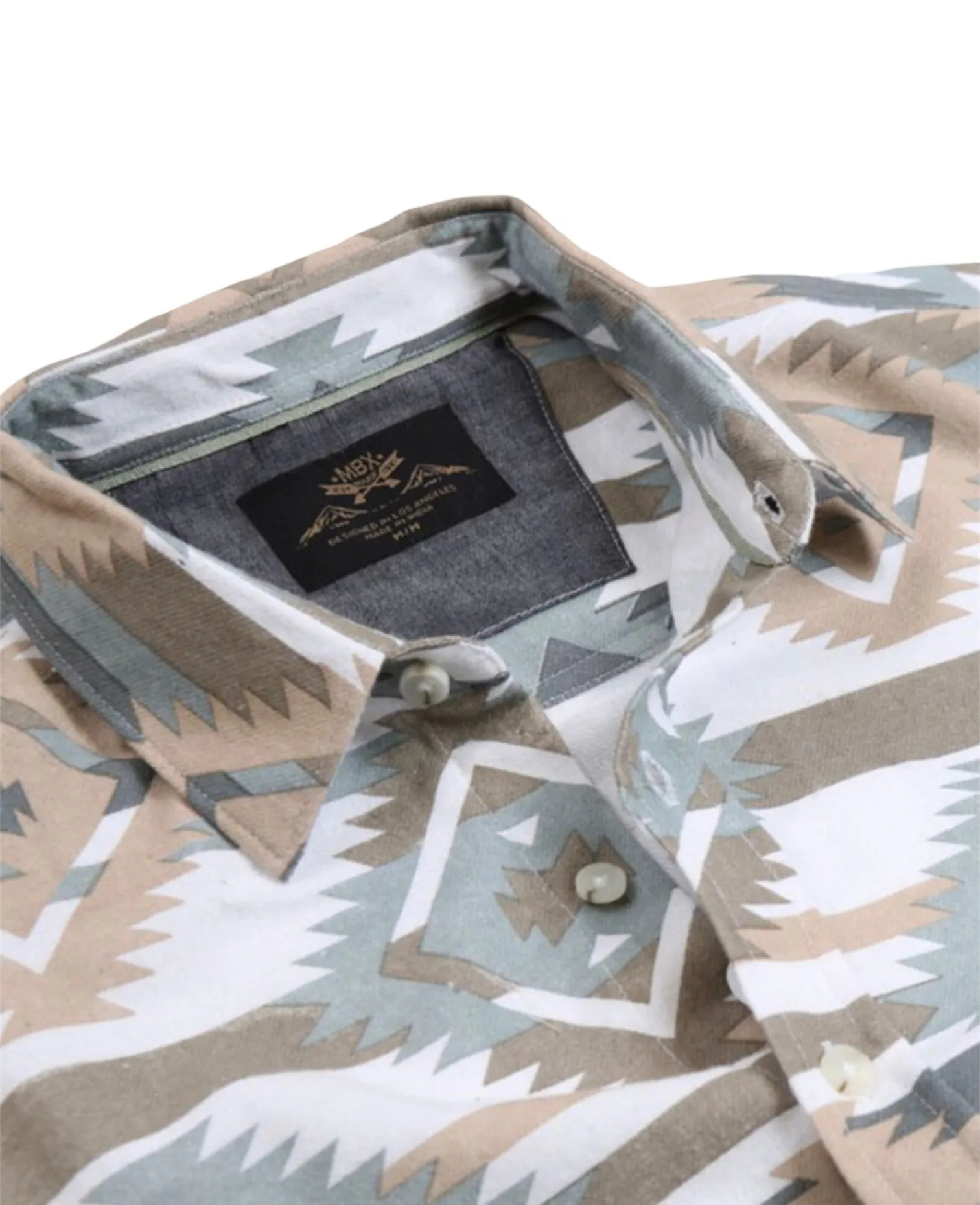 Brushed Twill Mountain Shirt- Snow