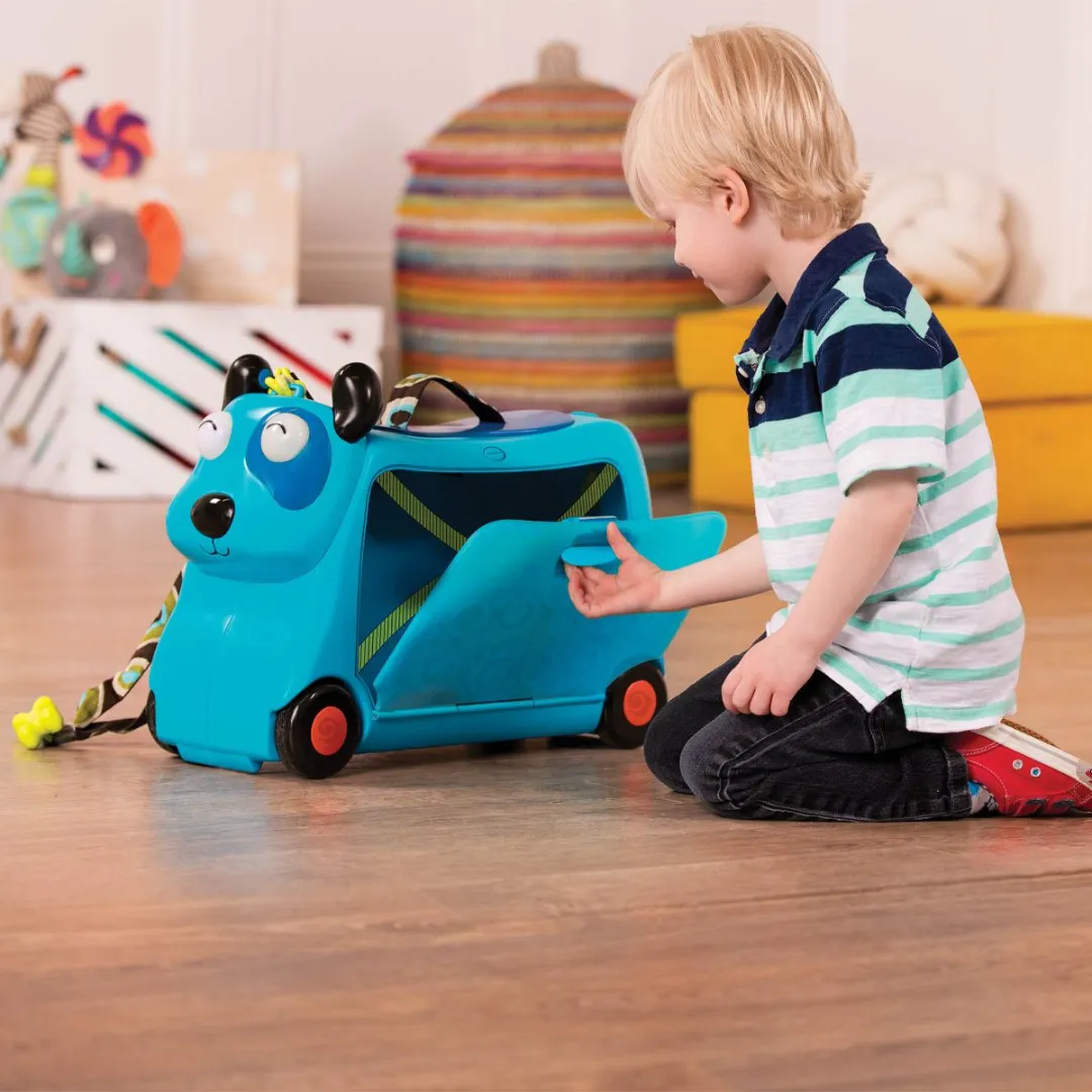 B.Toys Ride-On Suitcase On the Gogo – Woofer (2y )