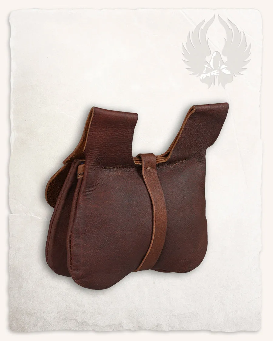 Calvert kidney-shaped belt bag large brown