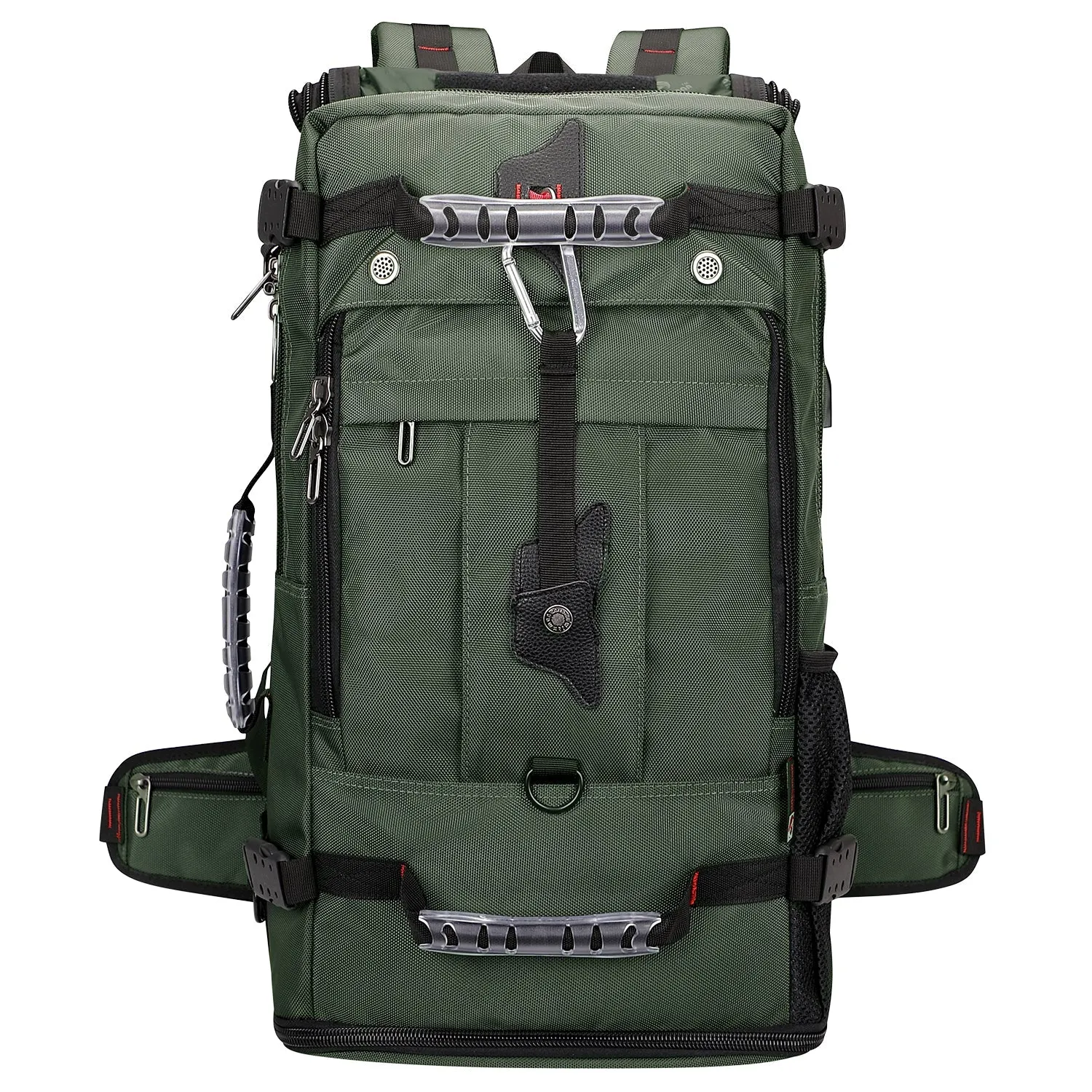 Camo Nylon Travel Backpack for Men