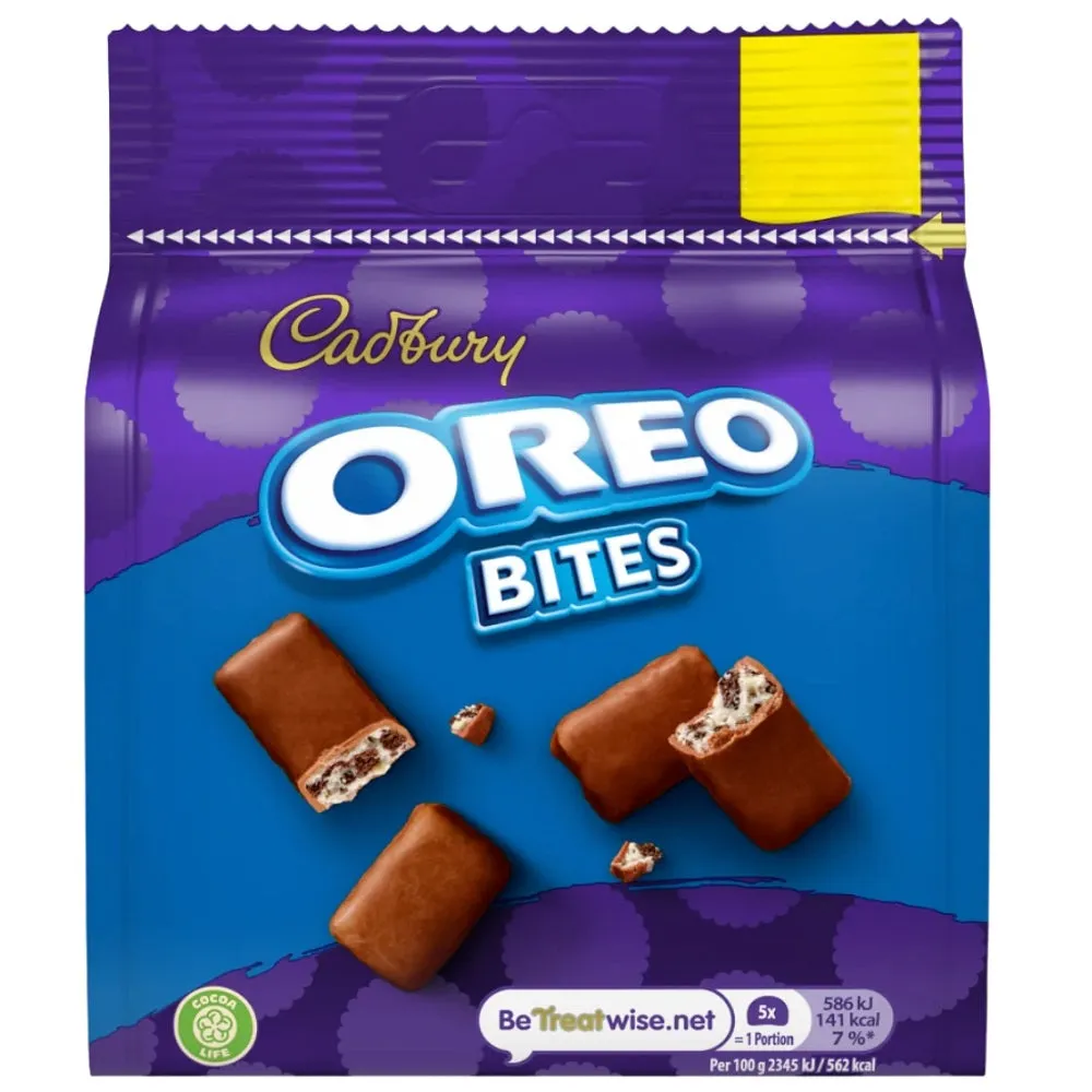 C'bury Oreo Bites Chocolate Bag 85g