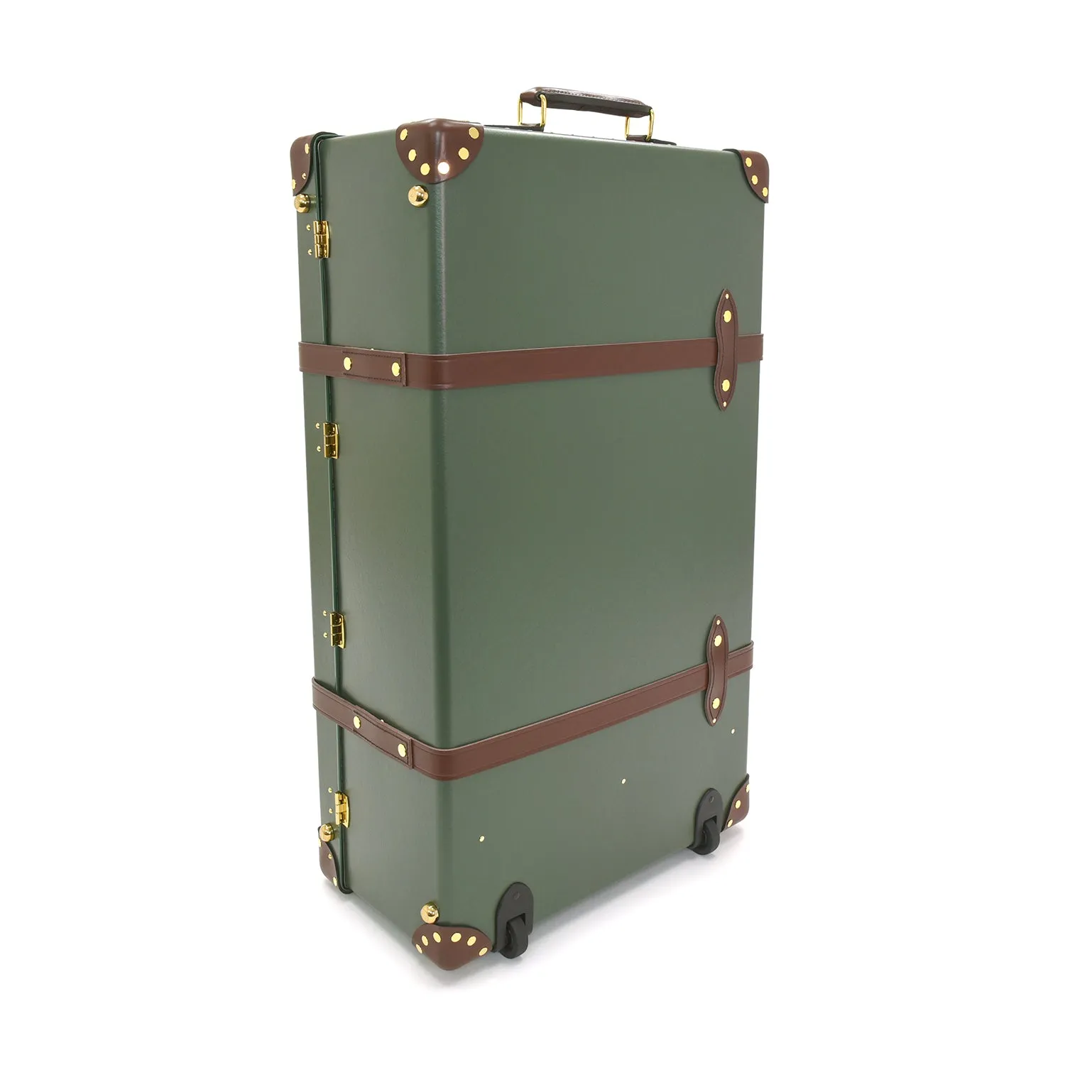 Centenary · XL Suitcase | Green/Brown