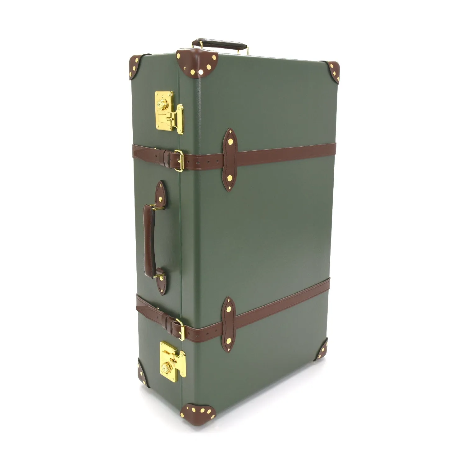 Centenary · XL Suitcase | Green/Brown