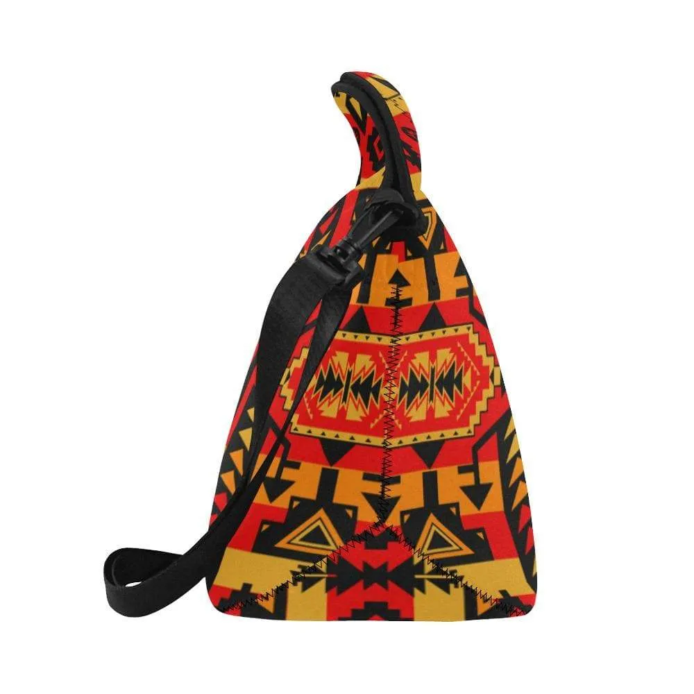 Chiefs Mountain Fire Neoprene Lunch Bag/Large