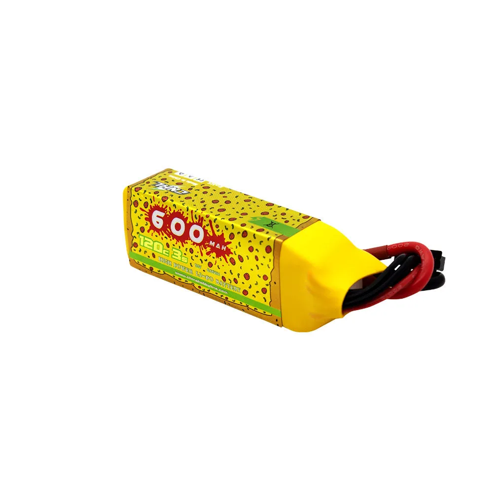 CNHL Pizza Series 600mAh 11.1V 3S 120C Lipo Battery With XT30U