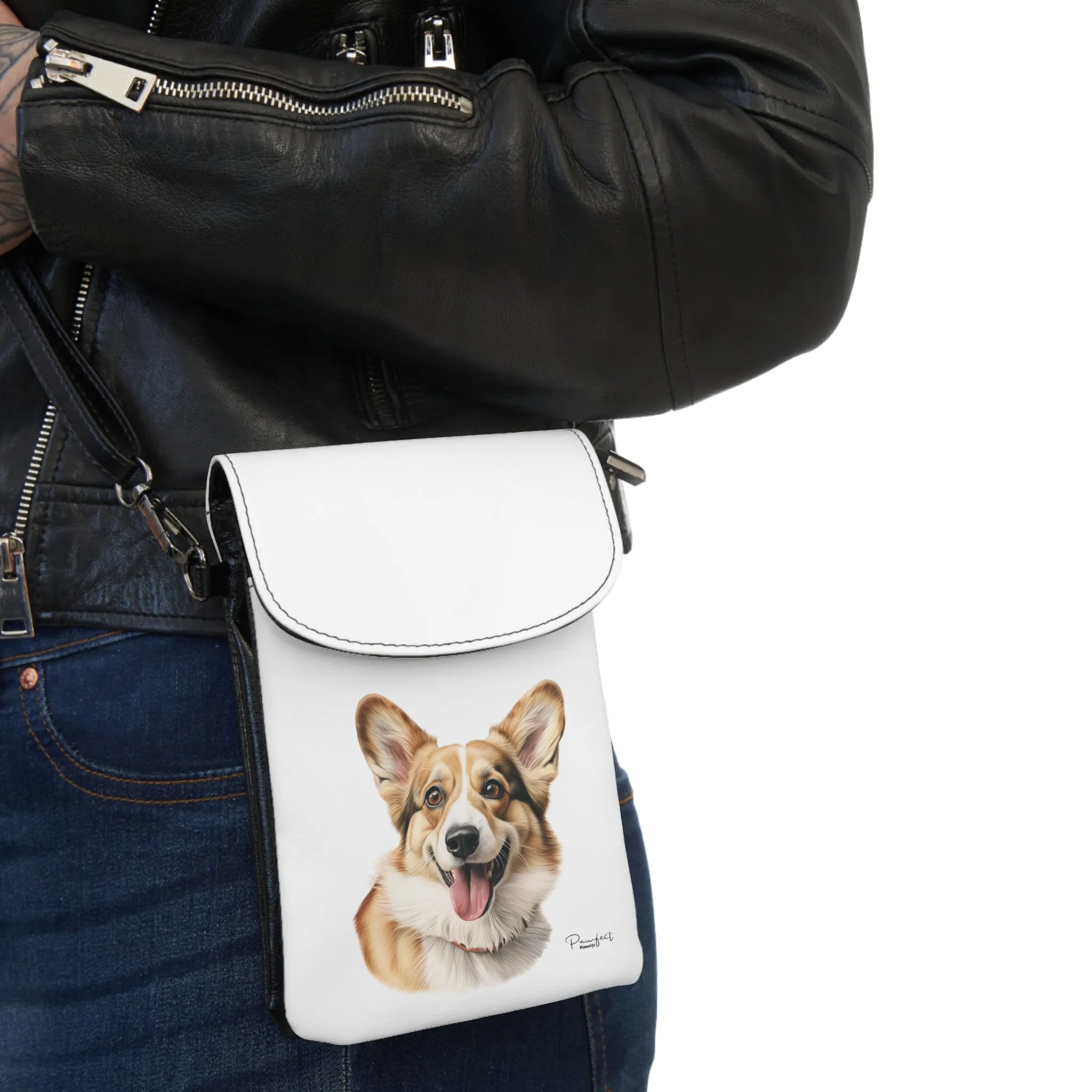 Corgi Small Cell Phone Wallet