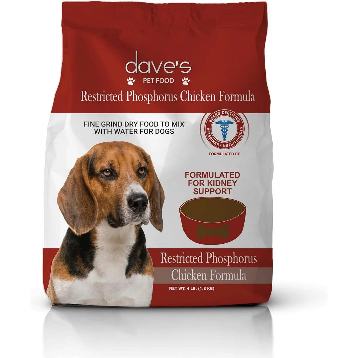 Dave's Pet Food Restricted Phosphorus Crumbles Chicken Dry Dog Food 10lb