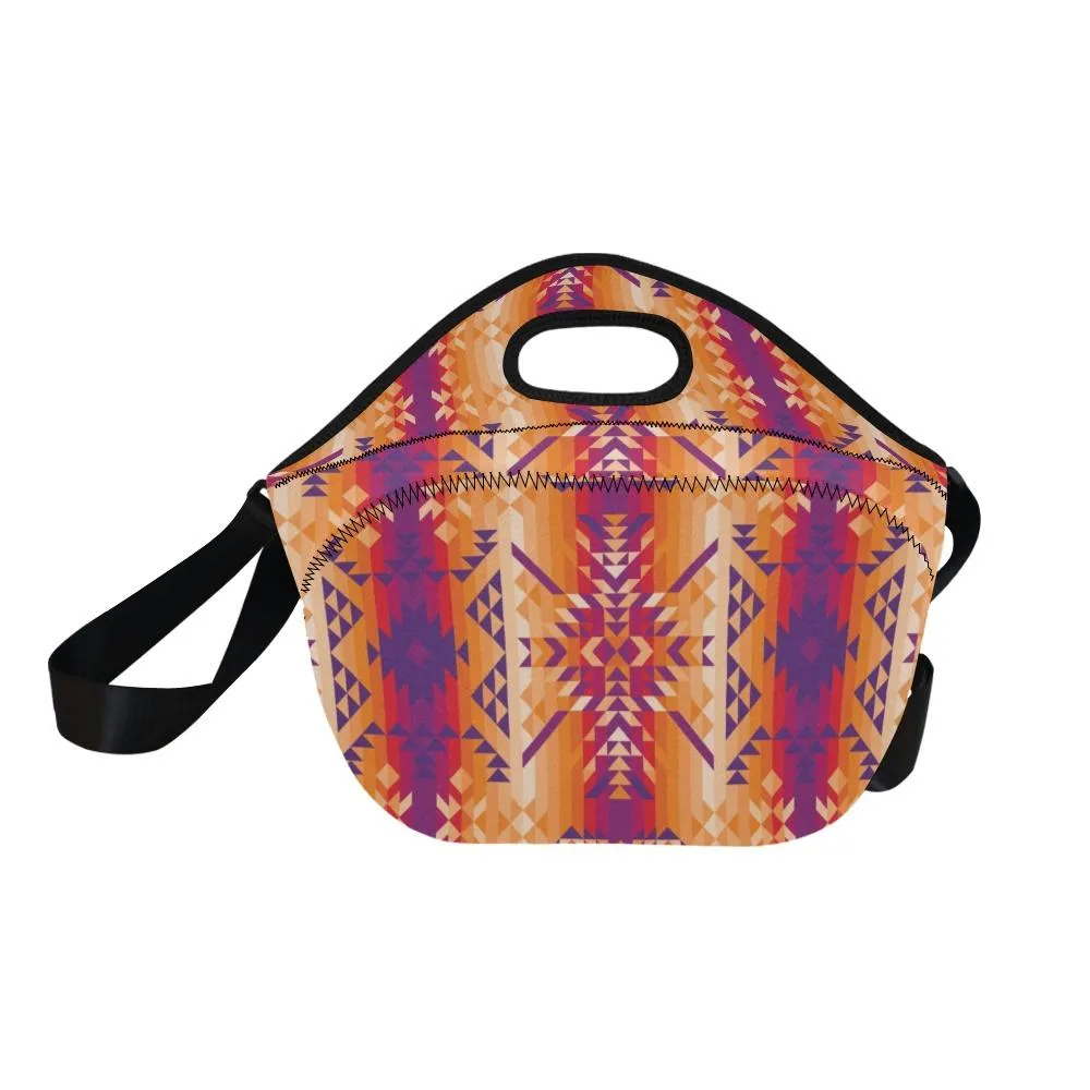 Desert Geo Neoprene Lunch Bag/Large