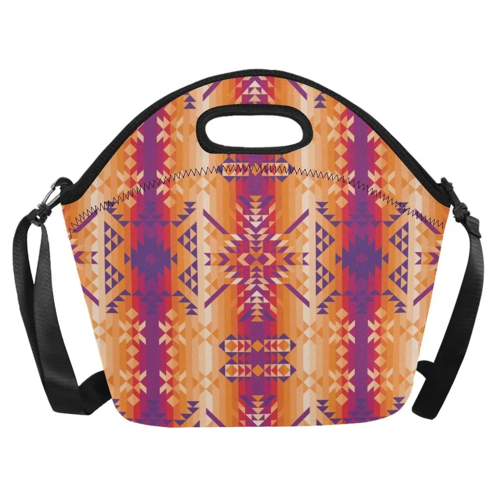 Desert Geo Neoprene Lunch Bag/Large