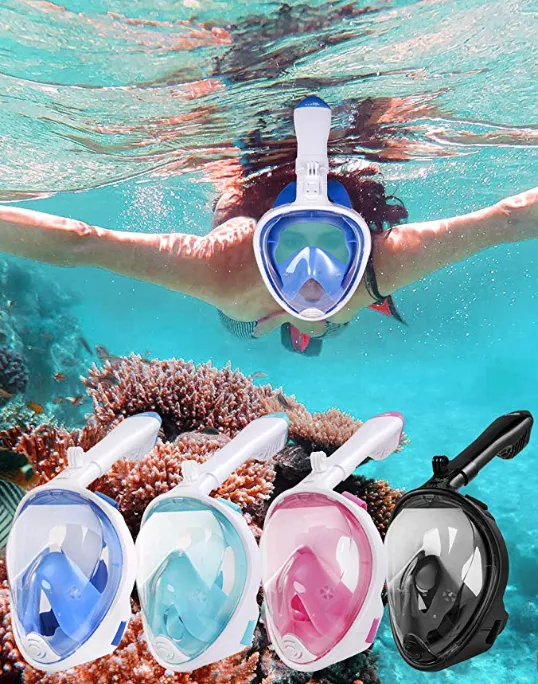 Diving Mask  with Detachable Camera Mount