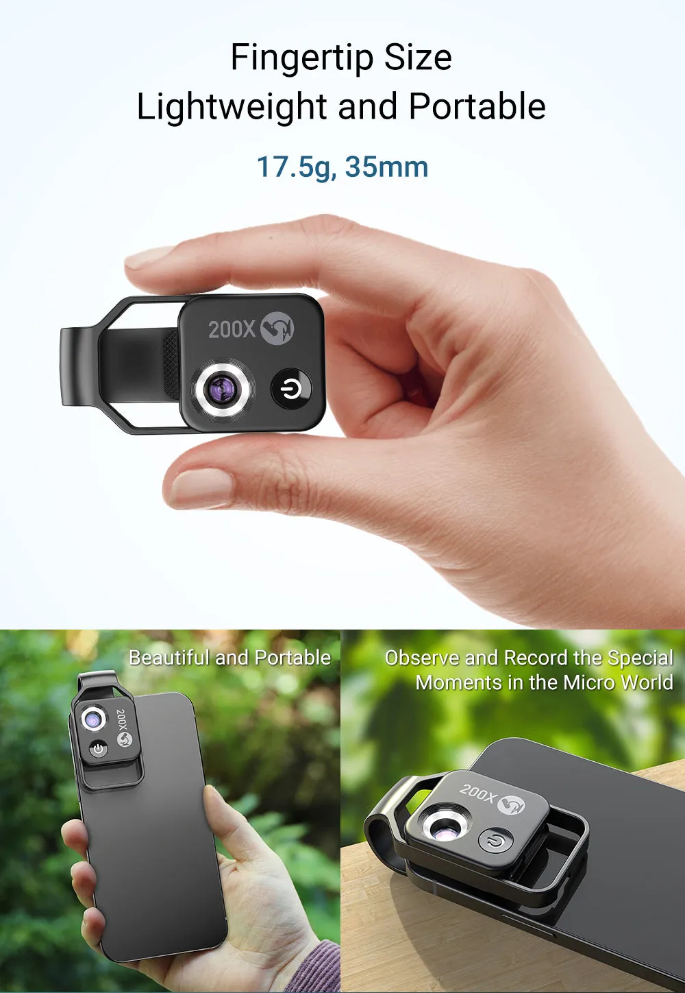 Dragon Powerful Digital Zoom Lens for Mobile Phone