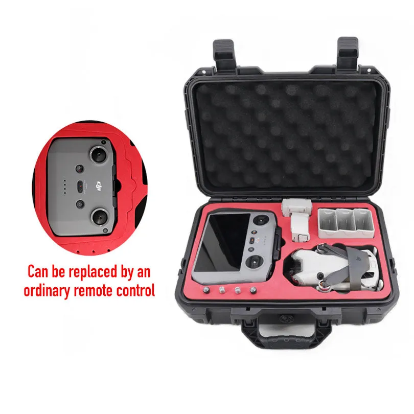 Drone storage bag explosion proof case for DJI Mini 4 Pro drone quadcopter