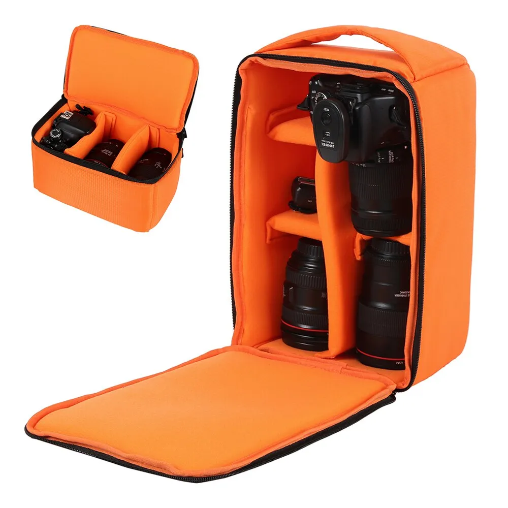 DSLR Camera Bag with dividers Multi-functional Waterproof Outdoor Video Digital Carry Photo Bag Case for Camera Nikon Canon DSLR