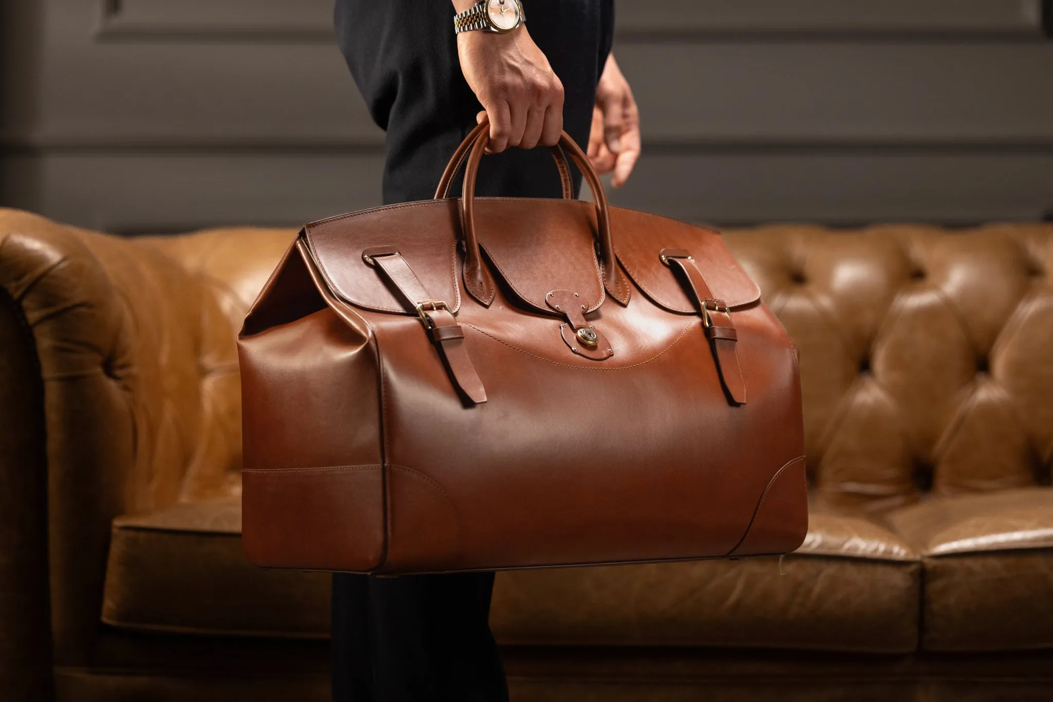 Duffle Bag - Barenia Patina