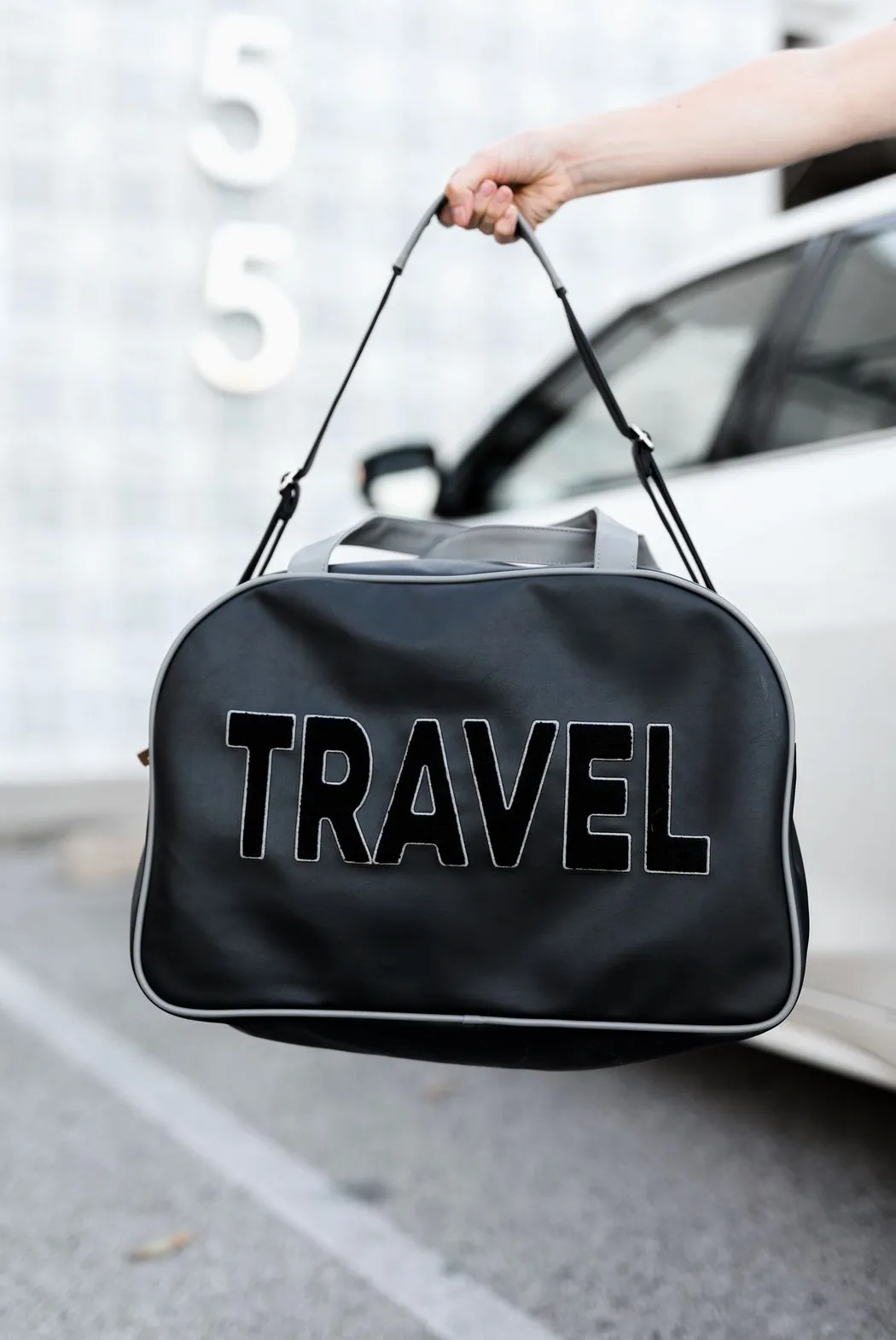 Duffle Bag Weekender - Travel (Black/Grey)