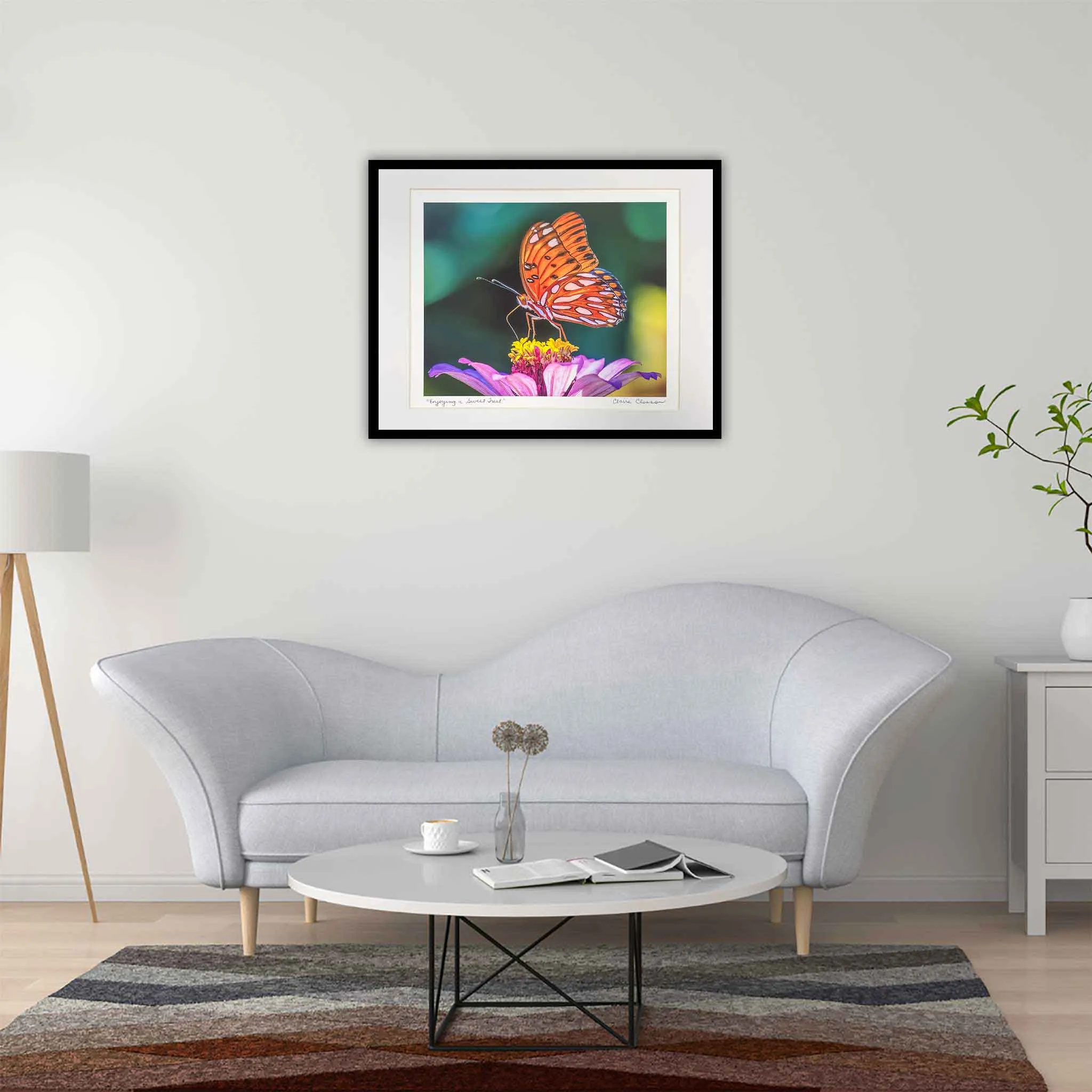 ECC “Enjoying a Sweet Treat” Matted Photographic Print